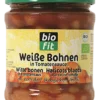 Biofit Witte Bonen in Tomatensaus Bio (370 ml)
