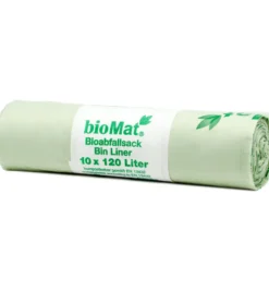 Biomat Wastebag Compostable 120/140 Liter (10 stuks)