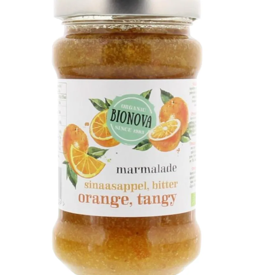Bionova Sinaasappelmarmelade bitter bio (340 gr)