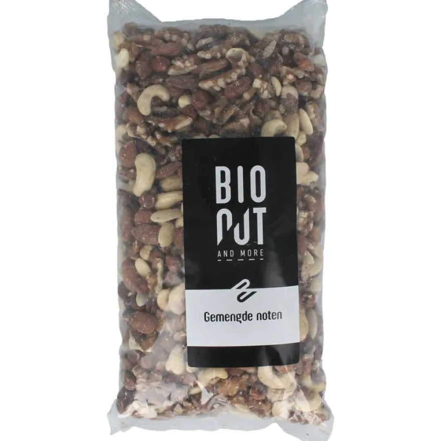 Bionut Gemengde Noten zonder Paranoten Bio (1000 gr)