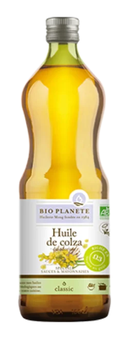 Bio Planète Olie voor Sauzen en Mayonaise (ontgeurde Koolzaadolie) Bio (1000 ml)
