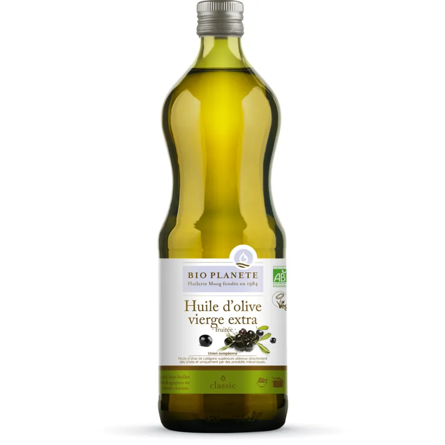 Bio Planète Olijfolie Fruitig (vol) Extra Vierge Bio (1000 ml)