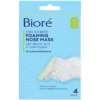 Biore Pore Refining Foaming Nose Mask (4 stuks)