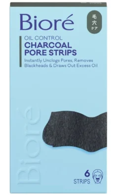 Biore Porie-strips Neus Houtskool Vette Huid (6 stuks)