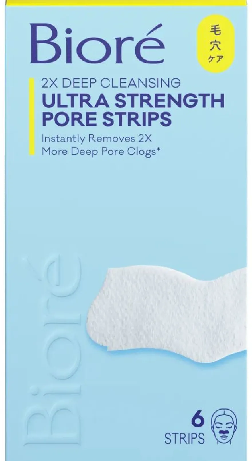 Biore Ultra Strength Pore Strips (6 stuks)