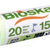 Bioska Afvalzakken 20 Liter (15 stuks)