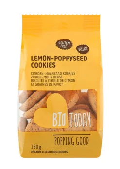 Biotoday Koekjes Citroen-maanzaad (150 gr)