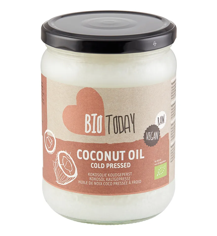 Biotoday Kokosolie Onverhit Biologisch (400 gr)