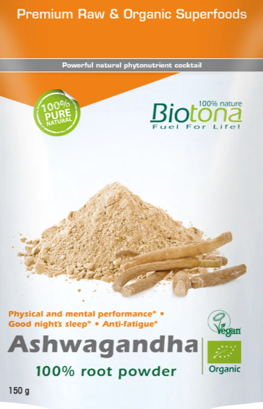 Biotona Ashwagandha 100% Root Powder (150 gr)
