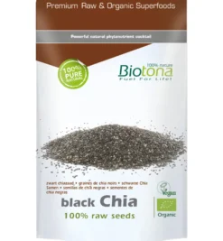 Biotona Black Chia Raw Seeds Bio (1000 gr)