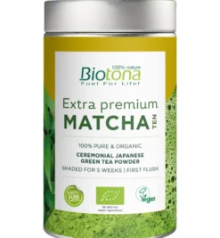 Biotona Extra Premium Matcha Tea Poeder Bio (70 gr)