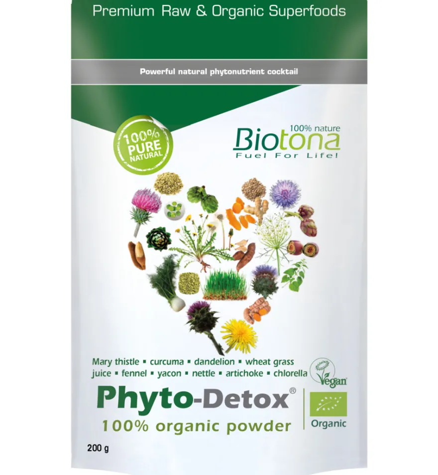 Biotona Phyto-Detox Organic Powder Bio (200 gr)