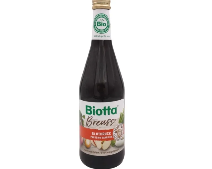 Biotta Groentesap Bloeddruk Breuss Bio (500 ml)
