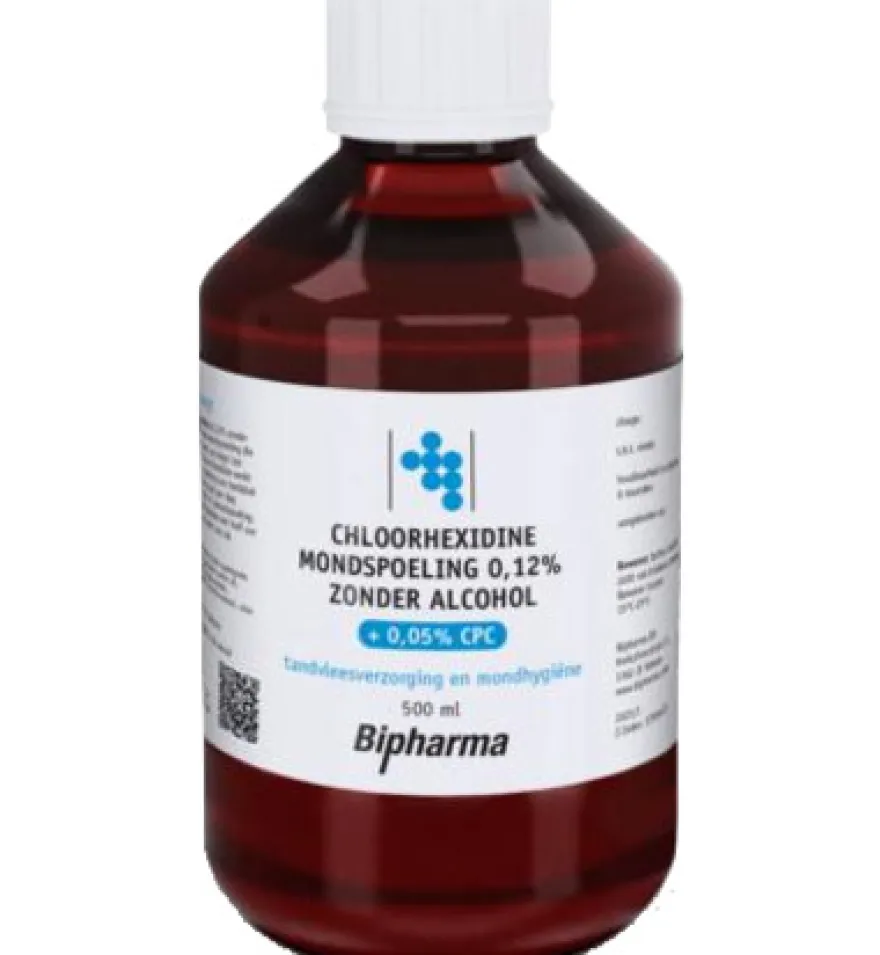 Bipharma Chloorhexidine mondspoeling 0.12% (500 ml)
