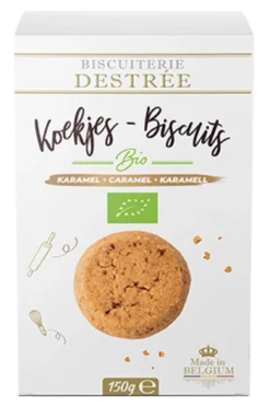 Biscuiterie Destrée Karamel Koekjes Bio (150 gr)