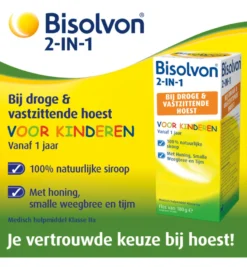 Bisolvon Drank 2-in-1 kind (133 ml)