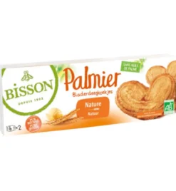 Bisson Palmier bladerdeegkoekjes bio (100 gr)