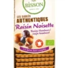 Bisson Zandkoekjes Hazelnoot/Rozijn Authentiek Bio (175 gr)