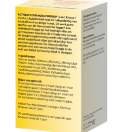 Bloem Altheafleur Hoestsiroop (200 ml)