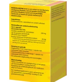 Bloem Rhodiola (100 capsules)