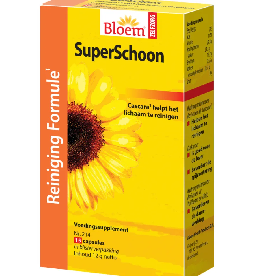 Bloem Super Schoon Reinigingskuur (15 capsules)