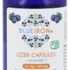 Blue Iron Ijzer + Vitamine C Capsules (60 vegetarische capsules)