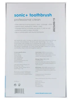 Bluem Electrische Tandenborstel Sonic Plus (1 stuk)