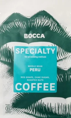 Bocca Koffiebonen Peru (250 gr)