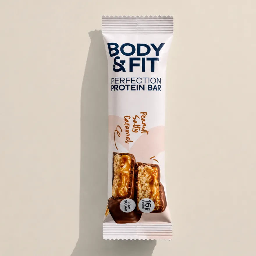 Body & Fit Body&fit Protein Perfection Peanut Salty Caramel (12 x 55 gr)