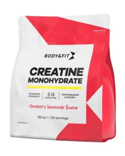 Body & Fit Creatine Monohydrate Strawberry Poeder (250 gr)