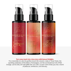 Bodygliss Sensual Delight Three-pack Travel Edition (150 ml)