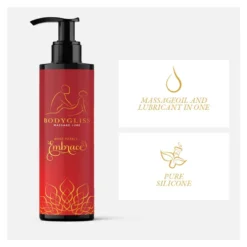 BodyGliss Silky soft massageolie rose petal (150 ml)