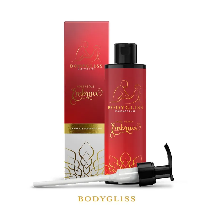 BodyGliss Silky soft massageolie rose petal (150 ml)