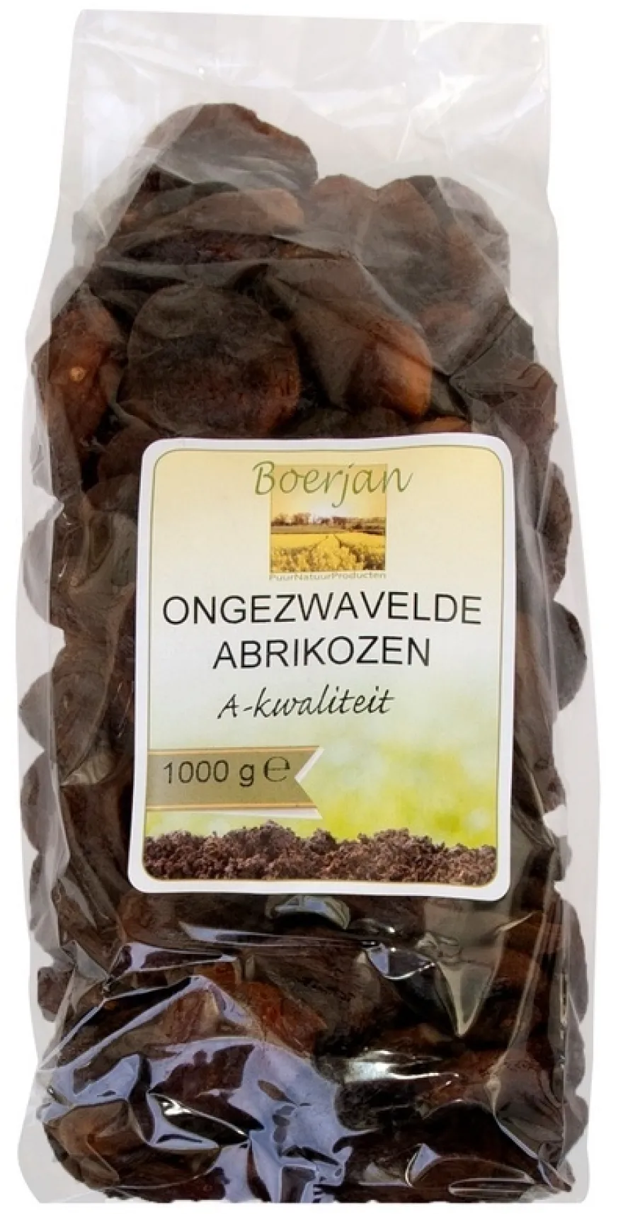 Boerjan Abrikozen Ongezwaveld (1000 gr)