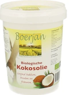 Boerjan Biologische Kokosolie (500 ml)