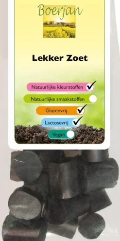 Boerjan Drop Lekker Zoet (150 gr)