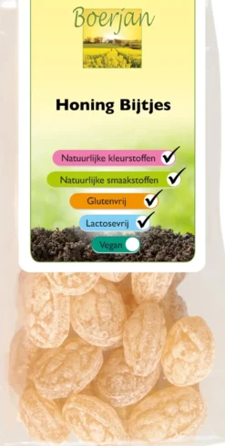 Boerjan Honing Bijtjes (150 gr)