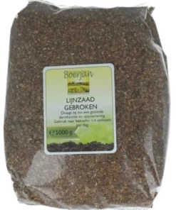 Boerjan Lijnzaad Gebroken (1000 gr)