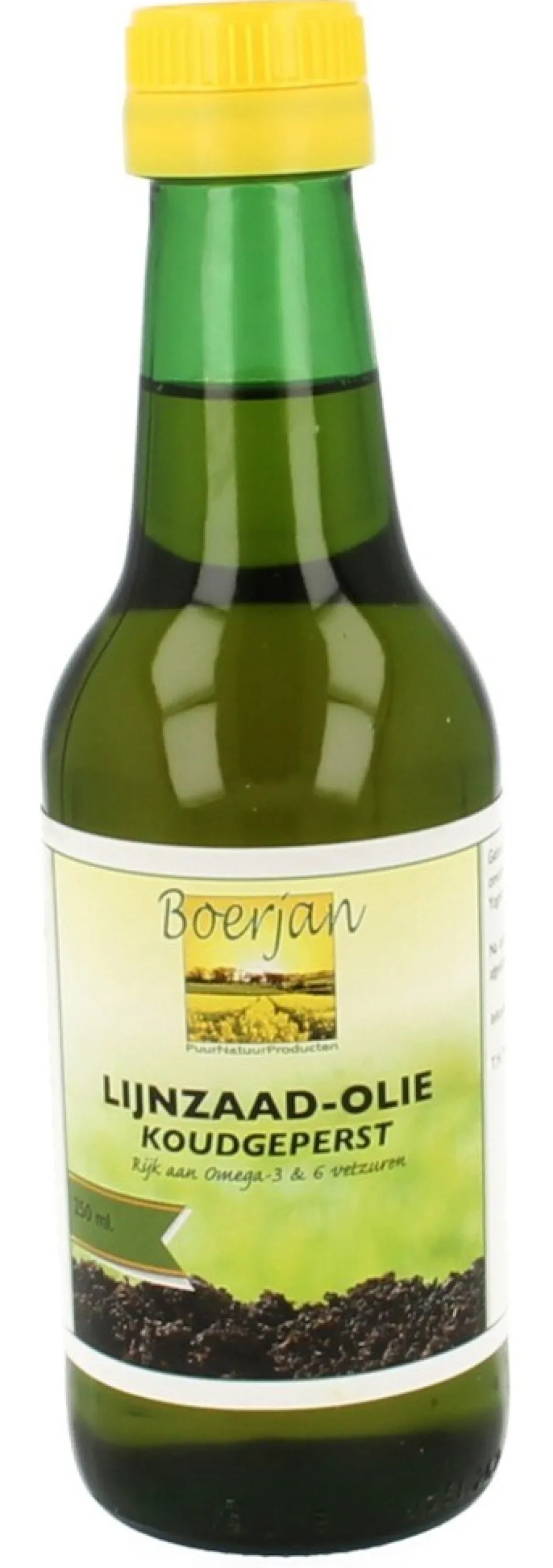 Boerjan Lijnzaad Olie (250 ml)