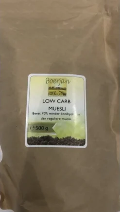 Boerjan Low Carb Muesli (500 gr)