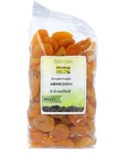 Boerjan Zongedroogde Abrikozen (1000 gr)