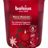 Bolsius Geurglas 80/73 True Glow Merry Moments (1 stuk)