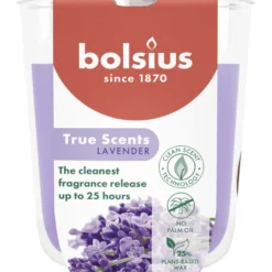 Bolsius Geurglas 80/73 True Scents Lavender (1 stuk)