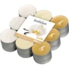 Bolsius Geurtheelicht Multi Colour Brick 18 Vanille (18 stuks)