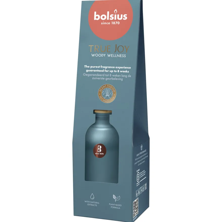 Bolsius Geurverspreider 80 ml True Joy Woody Wellness (1 stuk)