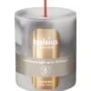 Bolsius Gladde Stompkaarsen 80/68 mm Carrara Grey (1 stuk)