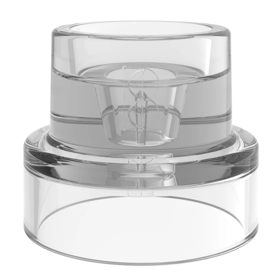 Bolsius Glazen Houder 4 In 1 Transparant (1 stuk)