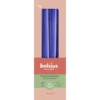 Bolsius Gotische Dinerkaarsen 245/24 mm Majorelle Blue (4 stuks)
