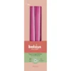 Bolsius Gotische Dinerkaarsen 245/24 mm Fuchsia (4 stuks)