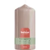 Bolsius Gotische Stompkaars 130/68 Gloss Misty Pink (1 Stuk)